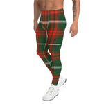Scotstee Shop Tartan Plaid Men's Leggings Yoga Pants Clan Prince Of Wales Plaid Men Running Leggings
