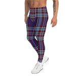Scotstee Shop Tartan Plaid Men's Leggings Yoga Pants Clan RCAF Plaid Men Running Leggings