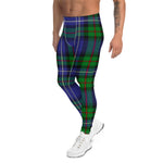 Scotstee Shop Tartan Plaid Men's Leggings Yoga Pants Clan Robertson Hunting Modern Plaid Men Running Leggings