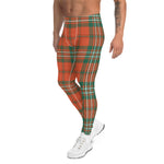 Scotstee Shop Tartan Plaid Men's Leggings Yoga Pants Clan Scott Ancient Plaid Men Running Leggings