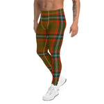Scotstee Shop Tartan Plaid Men's Leggings Yoga Pants Clan Seton Hunting Modern Plaid Men Running Leggings