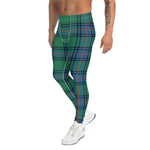 Scotstee Shop Tartan Plaid Men's Leggings Yoga Pants Clan Shaw Ancient Plaid Men Running Leggings