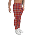 Scotstee Shop Tartan Plaid Men's Leggings Yoga Pants Clan Pennington Plaid Men Running Leggings