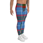 Scotstee Shop Tartan Plaid Men's Leggings Yoga Pants Clan Pentland Plaid Men Running Leggings