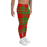 Scotstee Shop Tartan Plaid Men's Leggings Yoga Pants Clan Pitblado Plaid Men Running Leggings