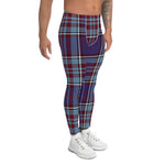 Scotstee Shop Tartan Plaid Men's Leggings Yoga Pants Clan RCAF Plaid Men Running Leggings