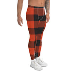 Scotstee Shop Tartan Plaid Men's Leggings Yoga Pants Clan Rob Roy MacGregor Ancient Plaid Men Running Leggings