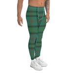Scotstee Shop Tartan Plaid Men's Leggings Yoga Pants Clan Ross Hunting Ancient Plaid Men Running Leggings
