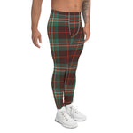Scotstee Shop Tartan Plaid Men's Leggings Yoga Pants Clan Scott Brown Ancient Plaid Men Running Leggings