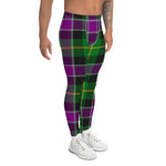 Scotstee Shop Tartan Plaid Men's Leggings Yoga Pants Clan Selkirk Plaid Men Running Leggings
