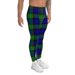 Scotstee Shop Tartan Plaid Men's Leggings Yoga Pants Clan Sempill Plaid Men Running Leggings