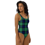 Scotstee Shop - Scotstee Shop Women Swimsuite Clan Abercrombie Tartan Sexy One Piece Swimsuit