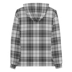 christmas hoodie mens, christmas hoodies womens, ugly hoodie, xmas hoodie, ugly christmas hoodie, funny christmas hoodies, Tartan Plaid Hoodie Clan Douglas Grey Modern Plaid Hoodie Women's, Plaid Hoodie Mens, Grey Plaid Christmas Hoodie