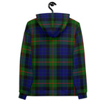 christmas hoodie mens, christmas hoodies womens, ugly hoodie, xmas hoodie, ugly christmas hoodie, funny christmas hoodies, Tartan Plaid Hoodie Clan Gunn Modern Plaid Hoodie Women's, Plaid Hoodie Mens, Blue Plaid Christmas Hoodie