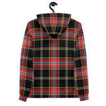 christmas hoodie mens, christmas hoodies womens, ugly hoodie, xmas hoodie, ugly christmas hoodie, funny christmas hoodies, Tartan Plaid Hoodie Clan Norwegian Night Plaid Hoodie Women's, Plaid Hoodie Mens, Black Plaid Christmas Hoodie