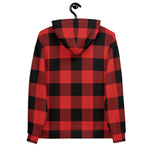 christmas hoodie mens, christmas hoodies womens, ugly hoodie, xmas hoodie, ugly christmas hoodie, funny christmas hoodies, Tartan Plaid Hoodie Clan Rob Roy MacGregor Modern Plaid Hoodie Women's, Plaid Hoodie Mens, Red Plaid Christmas Hoodie
