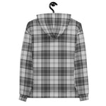 christmas hoodie mens, christmas hoodies womens, ugly hoodie, xmas hoodie, ugly christmas hoodie, funny christmas hoodies, Tartan Plaid Hoodie Clan Sandilands Grey Plaid Hoodie Women's, Plaid Hoodie Mens, Grey Plaid Christmas Hoodie