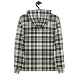 christmas hoodie mens, christmas hoodies womens, ugly hoodie, xmas hoodie, ugly christmas hoodie, funny christmas hoodies, Tartan Plaid Hoodie Clan Scott Black White Ancient Plaid Hoodie Women's, Plaid Hoodie Mens, White Plaid Christmas Hoodie