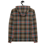 christmas hoodie mens, christmas hoodies womens, ugly hoodie, xmas hoodie, ugly christmas hoodie, funny christmas hoodies, Tartan Plaid Hoodie Clan Sutherland Weathered Plaid Hoodie Women's, Plaid Hoodie Mens, Brown Plaid Christmas Hoodie