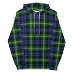 christmas hoodie mens, christmas hoodies womens, ugly hoodie, xmas hoodie, ugly christmas hoodie, funny christmas hoodies, Tartan Plaid Hoodie Clan Baillie Modern Plaid Hoodie Women's, Plaid Hoodie Mens, Green Plaid Christmas Hoodie
