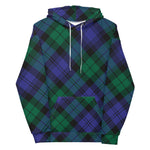 christmas hoodie mens, christmas hoodies womens, ugly hoodie, xmas hoodie, ugly christmas hoodie, funny christmas hoodies, Tartan Plaid Hoodie Clan Blackwatch Modern Plaid Hoodie Women's, Plaid Hoodie Mens, Green Plaid Christmas Hoodie