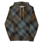 christmas hoodie mens, christmas hoodies womens, ugly hoodie, xmas hoodie, ugly christmas hoodie, funny christmas hoodies, Tartan Plaid Hoodie Clan BlackWatch Weathered Plaid Hoodie Women's, Plaid Hoodie Mens, Green Plaid Christmas Hoodie
