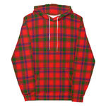 christmas hoodie mens, christmas hoodies womens, ugly hoodie, xmas hoodie, ugly christmas hoodie, funny christmas hoodies, Tartan Plaid Hoodie Clan Bain Plaid Hoodie Women's, Plaid Hoodie Mens, Red Plaid Christmas Hoodie