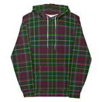 christmas hoodie mens, christmas hoodies womens, ugly hoodie, xmas hoodie, ugly christmas hoodie, funny christmas hoodies, Tartan Plaid Hoodie Clan Carruthers Plaid Hoodie Women's, Plaid Hoodie Mens, Green Plaid Christmas Hoodie