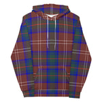 christmas hoodie mens, christmas hoodies womens, ugly hoodie, xmas hoodie, ugly christmas hoodie, funny christmas hoodies, Tartan Plaid Hoodie Clan Chisholm Hunting Modern Hoodie Women's, Plaid Hoodie Mens, Blue Plaid Christmas Hoodie