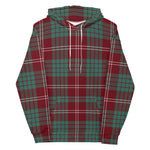 christmas hoodie mens, christmas hoodies womens, ugly hoodie, xmas hoodie, ugly christmas hoodie, funny christmas hoodies, Tartan Plaid Hoodie Clan Crawford Modern Plaid Hoodie Women's, Plaid Hoodie Mens, Red Plaid Christmas Hoodie