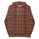 christmas hoodie mens, christmas hoodies womens, ugly hoodie, xmas hoodie, ugly christmas hoodie, funny christmas hoodies, Tartan Plaid Hoodie Clan Cumming Hunting Weathered Plaid Hoodie Women's, Plaid Hoodie Mens, Brown Plaid Christmas Hoodie