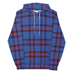 christmas hoodie mens, christmas hoodies womens, ugly hoodie, xmas hoodie, ugly christmas hoodie, funny christmas hoodies, Tartan Plaid Hoodie Clan Elliot Plaid Hoodie Women's, Plaid Hoodie Mens, Blue Plaid Christmas Hoodie
