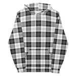 christmas hoodie mens, christmas hoodies womens, ugly hoodie, xmas hoodie, ugly christmas hoodie, funny christmas hoodies, Tartan Plaid Hoodie Clan Erskine Plaid Hoodie Women's, Plaid Hoodie Mens, Black and White Plaid Christmas Hoodie