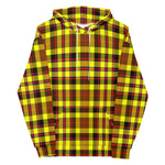 christmas hoodie mens, christmas hoodies womens, ugly hoodie, xmas hoodie, ugly christmas hoodie, funny christmas hoodies, Tartan Plaid Hoodie Clan Jardine Yellow Plaid Hoodie Women's, Plaid Hoodie Mens, Yellow Plaid Christmas Hoodie