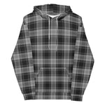 christmas hoodie mens, christmas hoodies womens, ugly hoodie, xmas hoodie, ugly christmas hoodie, funny christmas hoodies, Tartan Plaid Hoodie Clan Douglas Grey Plaid Hoodie Women's, Plaid Hoodie Mens, Grey Plaid Christmas Hoodie