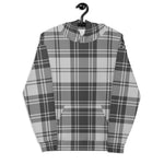 christmas hoodie mens, christmas hoodies womens, ugly hoodie, xmas hoodie, ugly christmas hoodie, funny christmas hoodies, Tartan Plaid Hoodie Clan Glen Grey Plaid Hoodie Women's, Plaid Hoodie Mens, Grey Plaid Christmas Hoodie