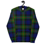 christmas hoodie mens, christmas hoodies womens, ugly hoodie, xmas hoodie, ugly christmas hoodie, funny christmas hoodies, Tartan Plaid Hoodie Clan Gunn Modern Plaid Hoodie Women's, Plaid Hoodie Mens, Blue Plaid Christmas Hoodie