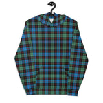christmas hoodie mens, christmas hoodies womens, ugly hoodie, xmas hoodie, ugly christmas hoodie, funny christmas hoodies, Tartan Plaid Hoodie Clan Guthrie Plaid Hoodie Women's, Plaid Hoodie Mens, Blue Plaid Christmas Hoodie