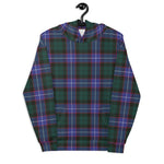 christmas hoodie mens, christmas hoodies womens, ugly hoodie, xmas hoodie, ugly christmas hoodie, funny christmas hoodies, Tartan Plaid Hoodie Clan Hunter Modern Plaid Hoodie Women's, Plaid Hoodie Mens, Blue Plaid Christmas Hoodie