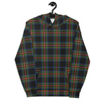 christmas hoodie mens, christmas hoodies womens, ugly hoodie, xmas hoodie, ugly christmas hoodie, funny christmas hoodies, Tartan Plaid Hoodie Clan Lyle Plaid Hoodie Women's, Plaid Hoodie Mens, Black Plaid Christmas Hoodie