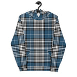 christmas hoodie mens, christmas hoodies womens, ugly hoodie, xmas hoodie, ugly christmas hoodie, funny christmas hoodies, Tartan Plaid Hoodie Clan Napier Modern Plaid Hoodie Women's, Plaid Hoodie Mens, Blue Plaid Christmas Hoodie