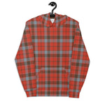 christmas hoodie mens, christmas hoodies womens, ugly hoodie, xmas hoodie, ugly christmas hoodie, funny christmas hoodies, Tartan Plaid Hoodie Clan Robertson Weathered Plaid Hoodie Women's, Plaid Hoodie Mens, Red Plaid Christmas Hoodie