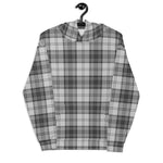 christmas hoodie mens, christmas hoodies womens, ugly hoodie, xmas hoodie, ugly christmas hoodie, funny christmas hoodies, Tartan Plaid Hoodie Clan Sandilands Grey Plaid Hoodie Women's, Plaid Hoodie Mens, Grey Plaid Christmas Hoodie