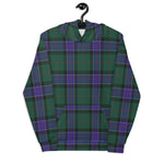 christmas hoodie mens, christmas hoodies womens, ugly hoodie, xmas hoodie, ugly christmas hoodie, funny christmas hoodies, Tartan Plaid Hoodie Clan Sinclair Hunting Modern Plaid Hoodie Women's, Plaid Hoodie Mens, Green Plaid Christmas Hoodie