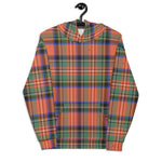 christmas hoodie mens, christmas hoodies womens, ugly hoodie, xmas hoodie, ugly christmas hoodie, funny christmas hoodies, Tartan Plaid Hoodie Clan Stewart Royal Ancient Plaid Hoodie Women's, Plaid Hoodie Mens, Orange Plaid Christmas Hoodie