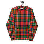 christmas hoodie mens, christmas hoodies womens, ugly hoodie, xmas hoodie, ugly christmas hoodie, funny christmas hoodies, Tartan Plaid Hoodie Clan Stewart Royal Modern Plaid Hoodie Women's, Plaid Hoodie Mens, Red Plaid Christmas Hoodie