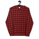 christmas hoodie mens, christmas hoodies womens, ugly hoodie, xmas hoodie, ugly christmas hoodie, funny christmas hoodies, Tartan Plaid Hoodie Clan MacIver Red Plaid Hoodie Women's, Plaid Hoodie Mens, Red Plaid Christmas Hoodie