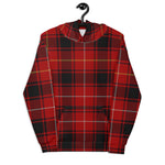 christmas hoodie mens, christmas hoodies womens, ugly hoodie, xmas hoodie, ugly christmas hoodie, funny christmas hoodies, Tartan Plaid Hoodie Clan MacIver Plaid Hoodie Women's, Plaid Hoodie Mens, Red Plaid Christmas Hoodie