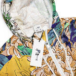 Women’s cropped windbreaker Floral Girly Rose Flower Summer Rose Women's Cropped Windbreaker