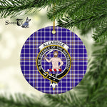 Allardice Scottish Clan Plaid Ornament Gift. Christmas Tree Ornament Allardice Clan Tartan Ornament Great Christmas Ornaments Gift - Scotstee Shop